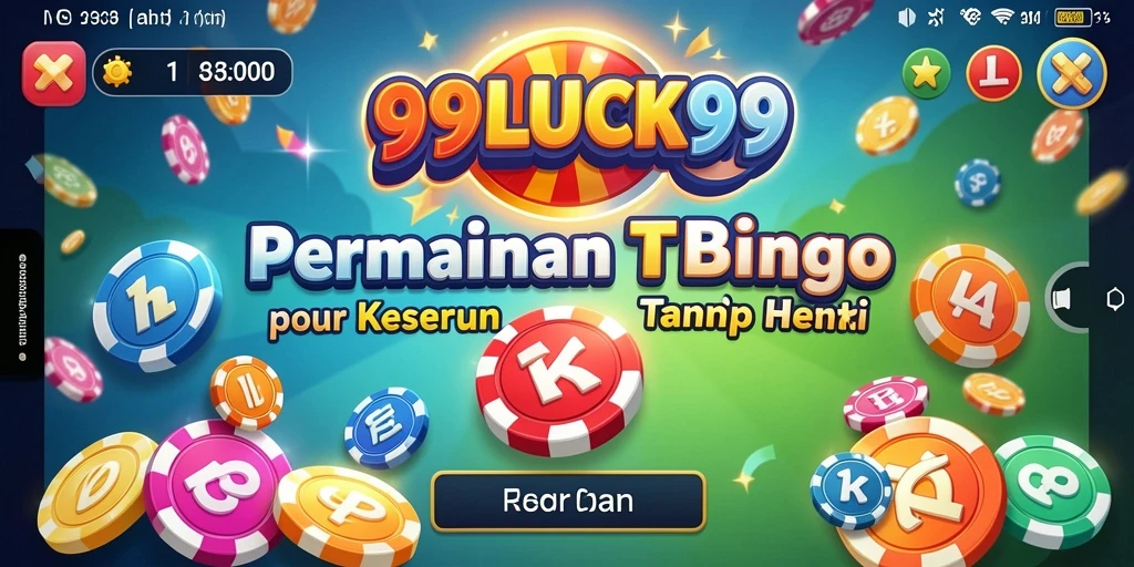 Screenshot permainan Bingo seru di 99LUCK99.