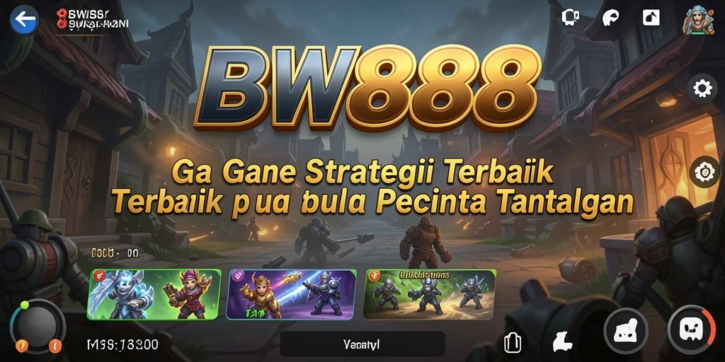 Tampilan gameplay BW888 yang penuh strategi dan tantangan.