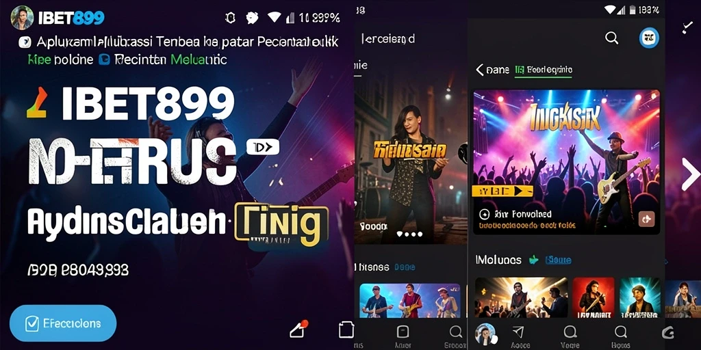Tampilan gameplay IBET899 yang menarik dengan berbagai pilihan lagu.
