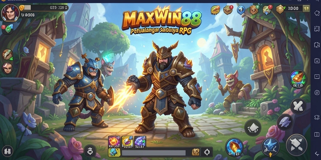 Tampilan gameplay MAXWIN88 yang memukau dan menegangkan.
