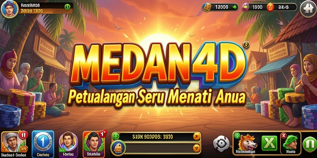 Tampilan aksi seru dalam gameplay MEDAN4D yang memukau.