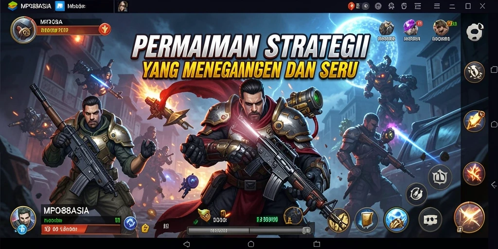 Screenshot tampilan gameplay seru dari MPO88ASIA.