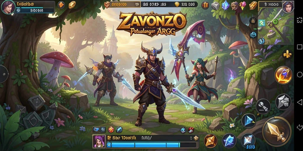 Gambaran gameplay menarik dari ZAVONZO yang memukau.